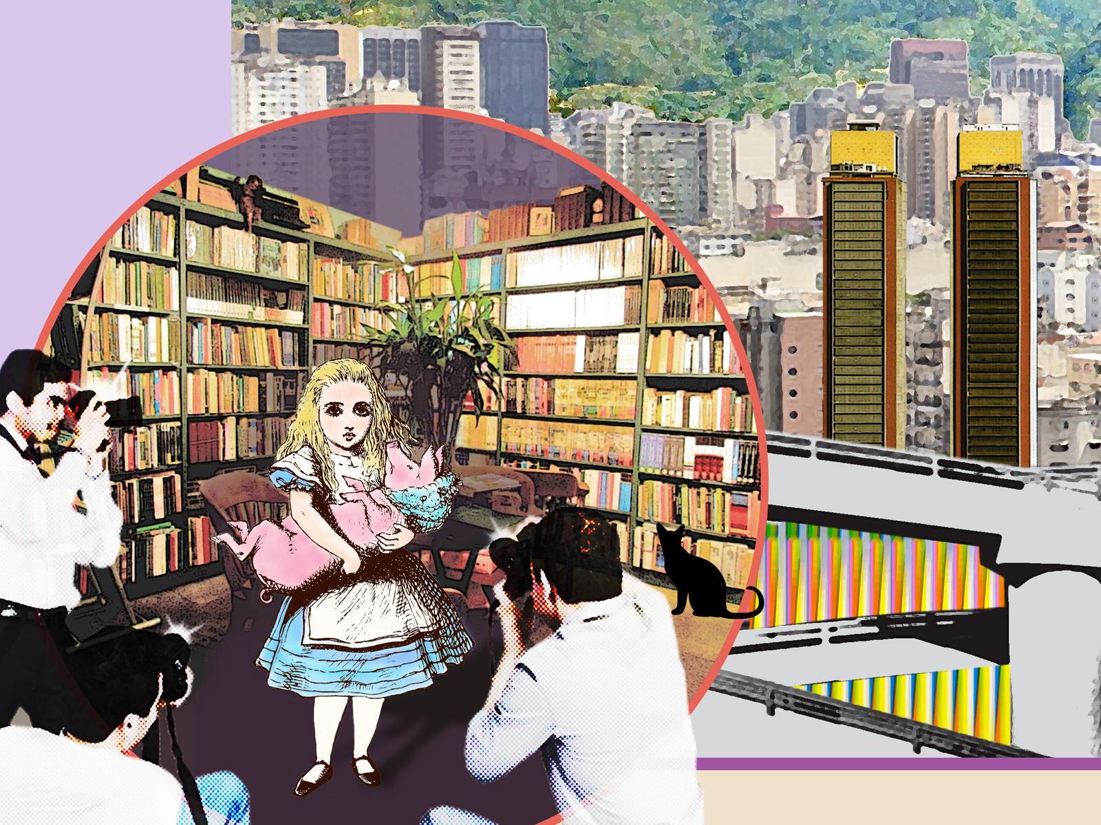 dondesperanlos-09_1600x1200 dirección creativa, diseño de colección, ilustración de libro para niños Donde esperan los libros, colección El instrumento asombroso. cyls editores, autor Fran Nuño, ilustradora Elena Terife, librería El Buscón, Caracas