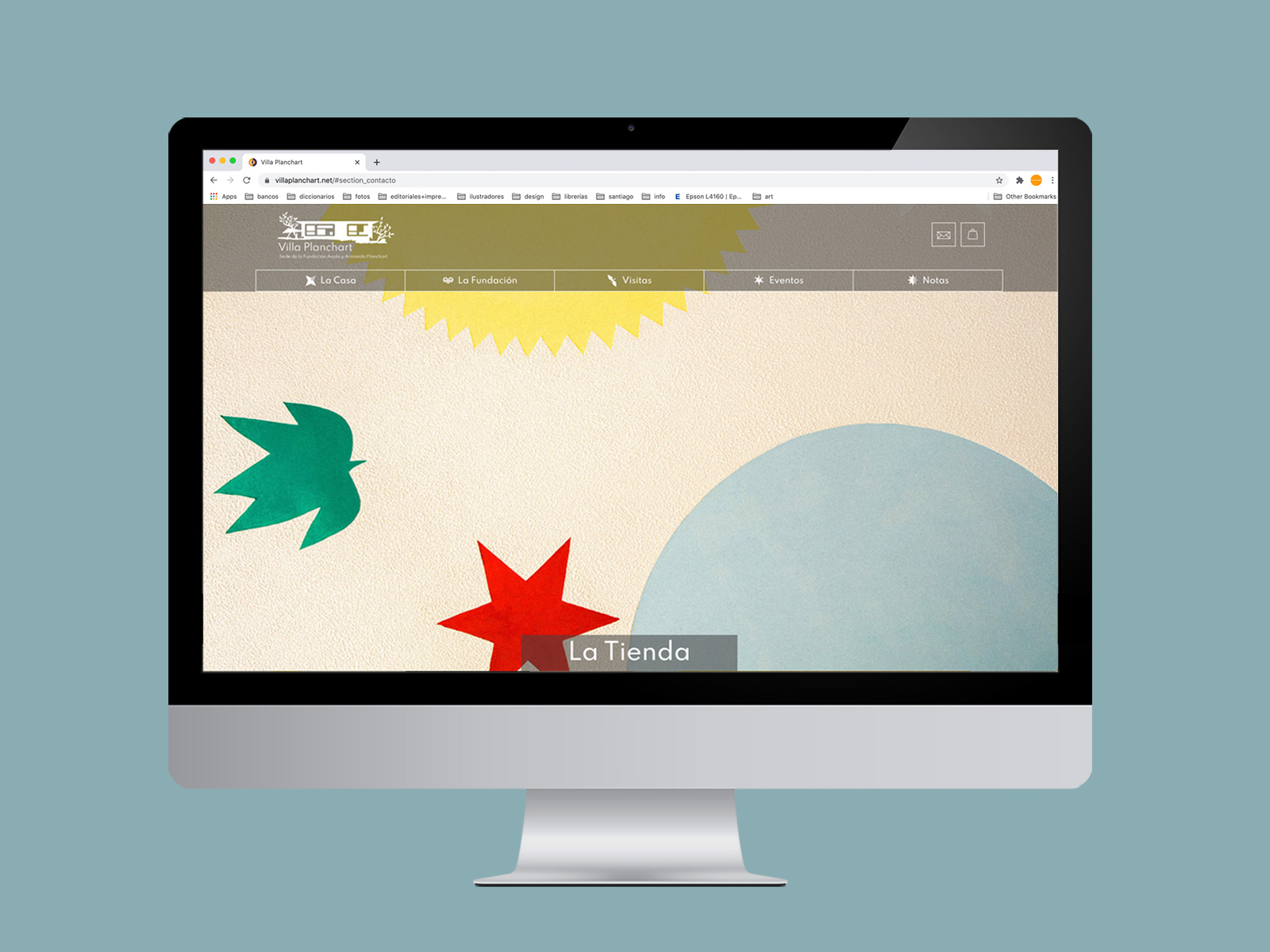 Villa Planchart . sitio web