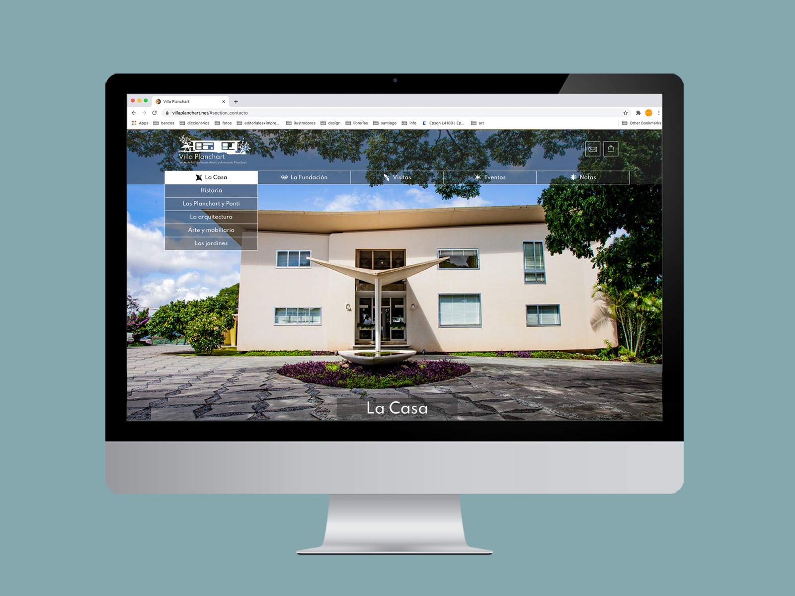 VPwww_01_1600x1200px diseño de logotipo y sistema de identidad visual para Villa Planchart de Gio Ponti. Manual de lineamientos gráficos, web, infografía. diseño elena terife, Iván González Viso / banda gráfica