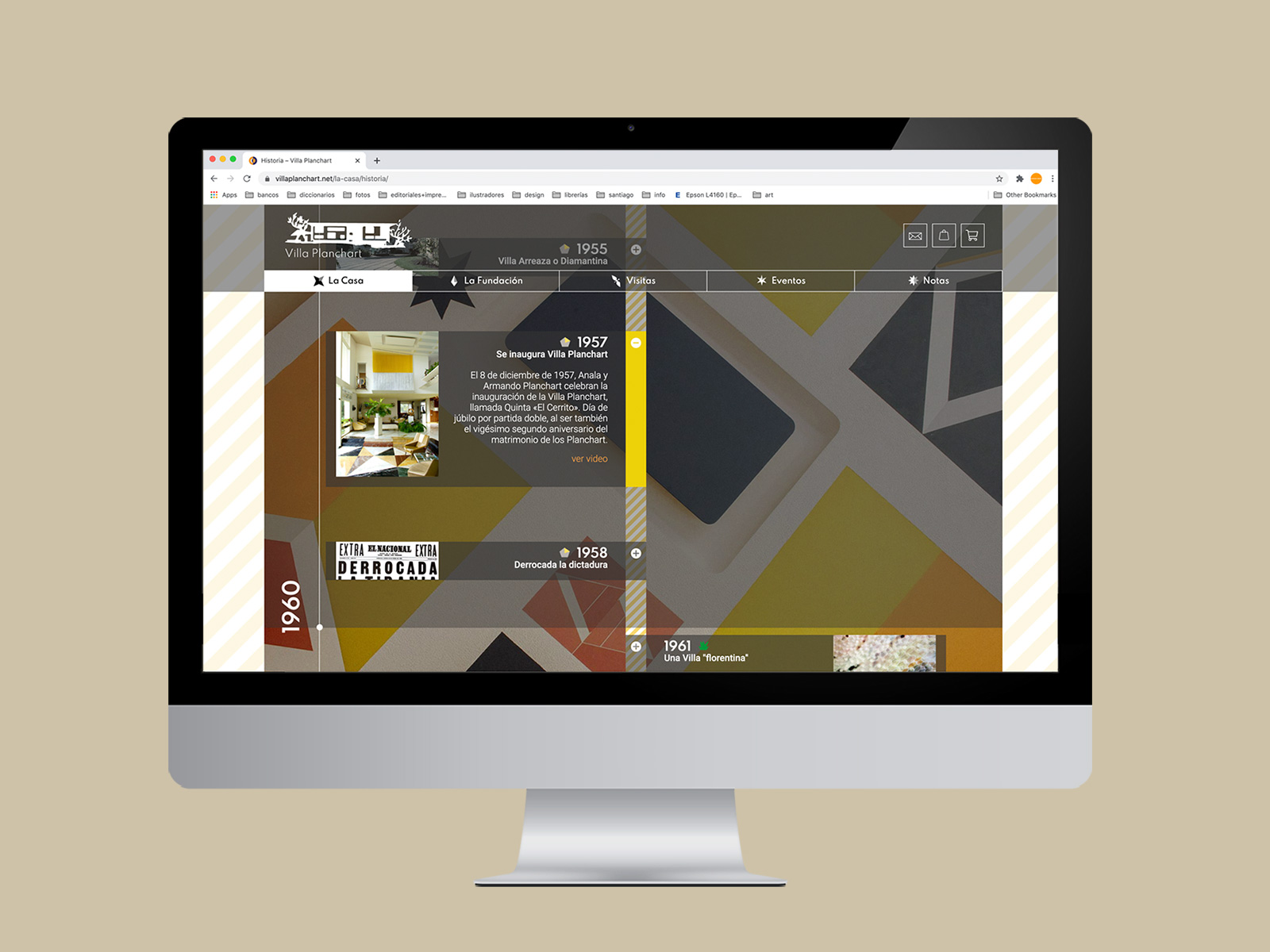 VPwww_04_1600x1200px diseño de logotipo y sistema de identidad visual para Villa Planchart de Gio Ponti. Manual de lineamientos gráficos, web, infografía. diseño elena terife, Iván González Viso / banda gráfica