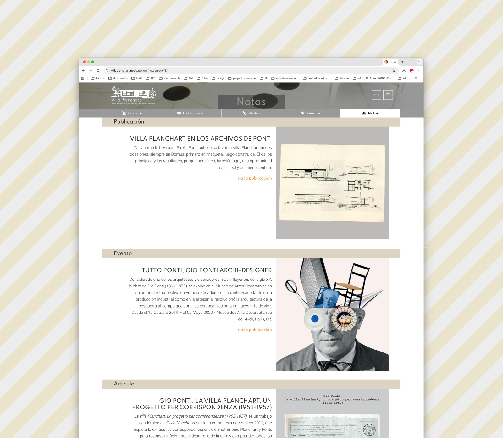 VPwww_07_1600x1393px diseño de logotipo y sistema de identidad visual para Villa Planchart de Gio Ponti. Manual de lineamientos gráficos, web, infografía. diseño elena terife, Iván González Viso / banda gráfica