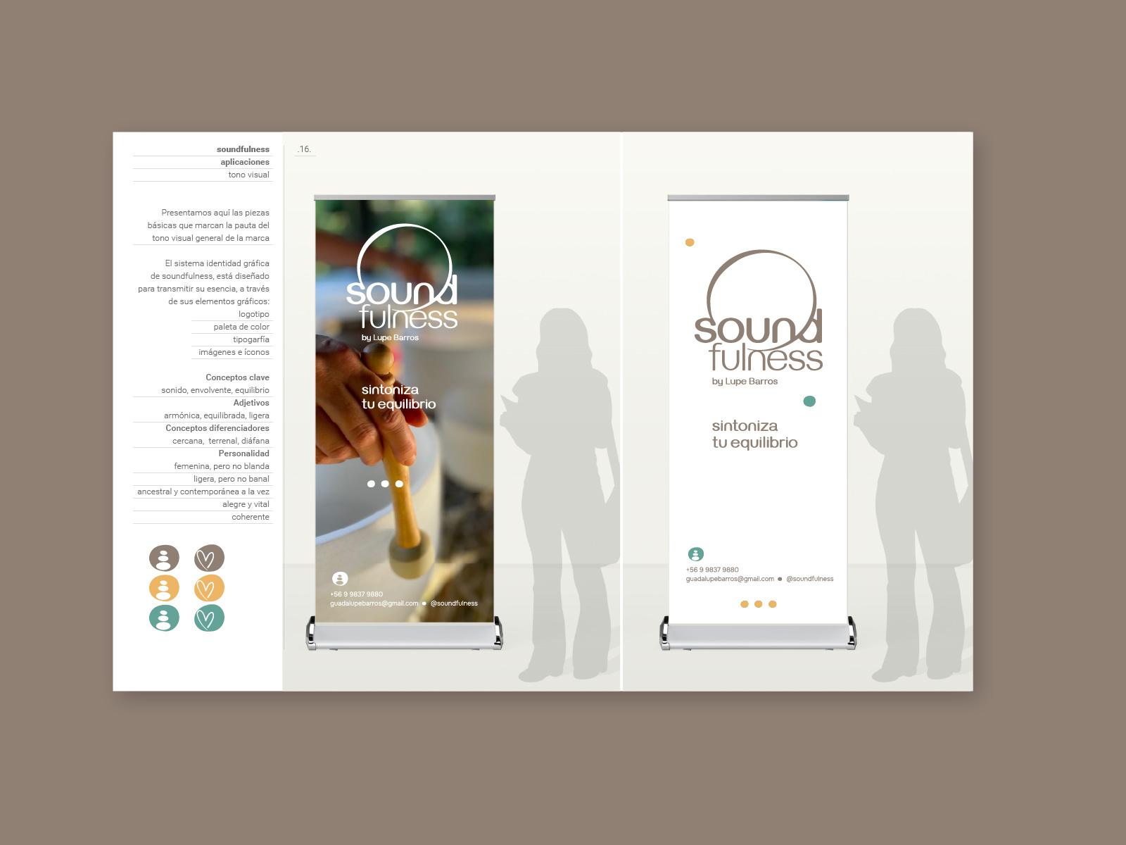 soundfulness_07_1600x1200px diseño de identidad visual. logotipo, manual de lineamientos gráficos, papelería, brand statement